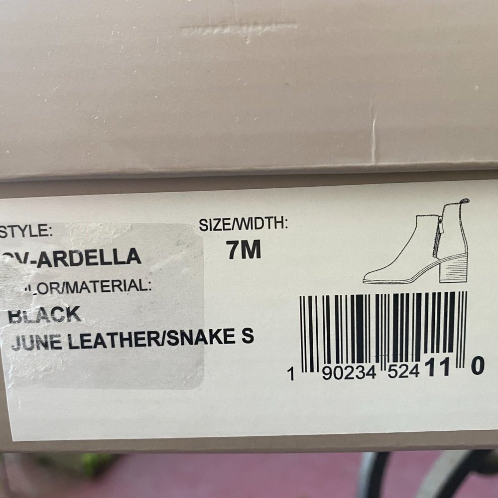 Crown Vintage black boots, CV Ardella, 7M - Picture 9 of 9